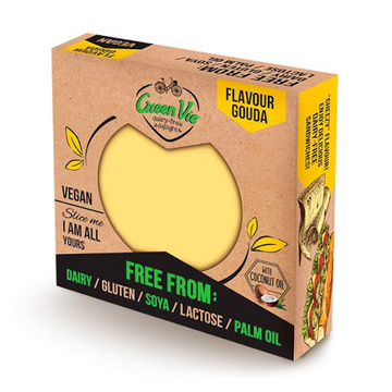 Veganská alternativa sýru gouda 250g  